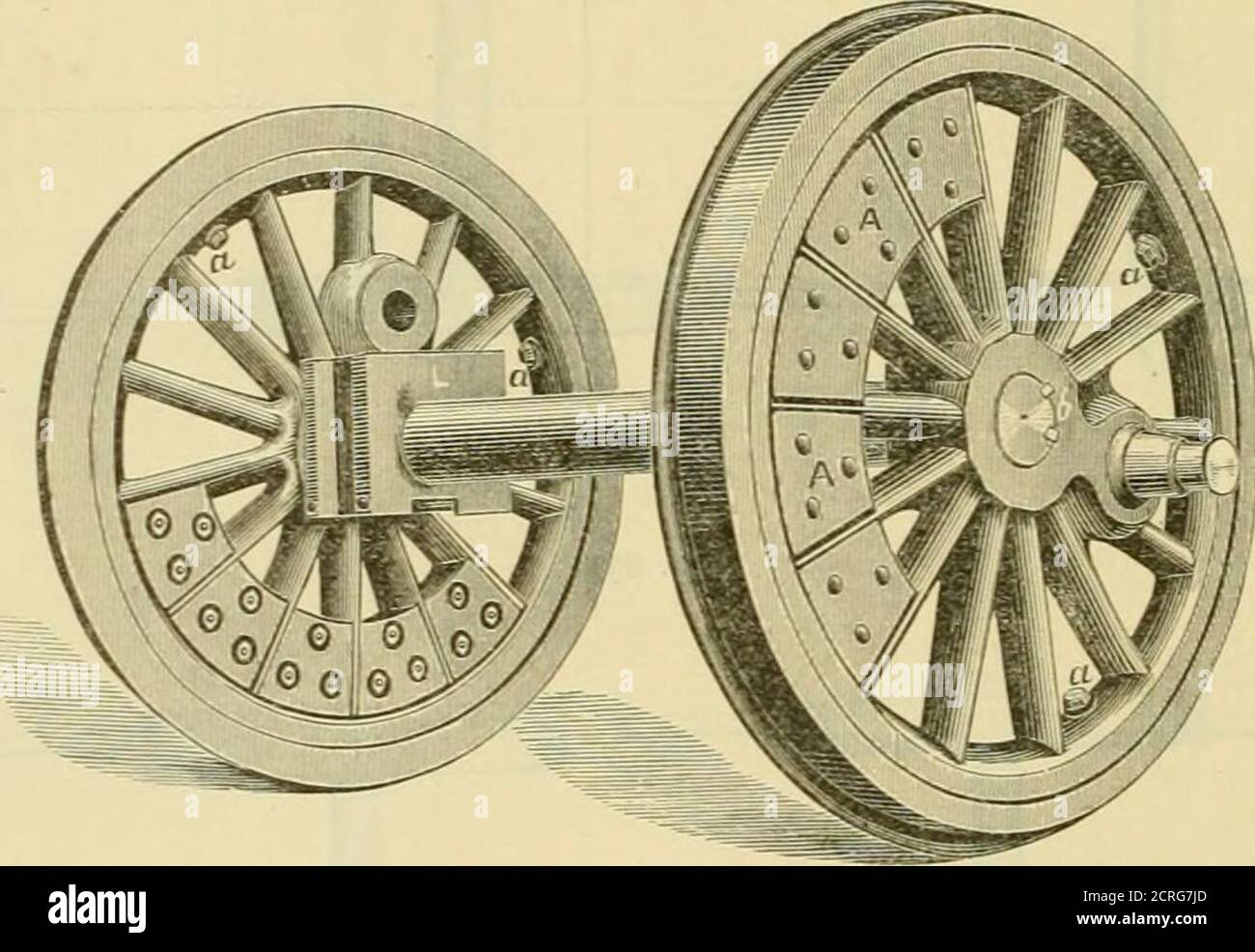 . Die Eisenbahn und Engineering Journal . e Wege, in denen sie Rollen würden, wenn ihre Achsen werenearer zusammen. Diese Divergenz erhöht sich mit dem Abstand der Antriebsräder, a b, und die Mitte des Staplers ist so groß, dass die innere Schiene wird hart gegen den Flansch des vorderen oder Hauptfahrrad drücken, d, neben dieser Schiene. Dies erzeugt natürlich eine angenehme Reibungsrate, und wenn die Kurve übermäßig kurz ist, wird der flansch auf der Schiene montiert, und die Lauffläche des oppo-Site-Rades fällt von seiner Schiene ab. Aus diesem Grund ist der Mittenstift des Staplers manchmal so angeordnet, dass er ca. Stockfoto