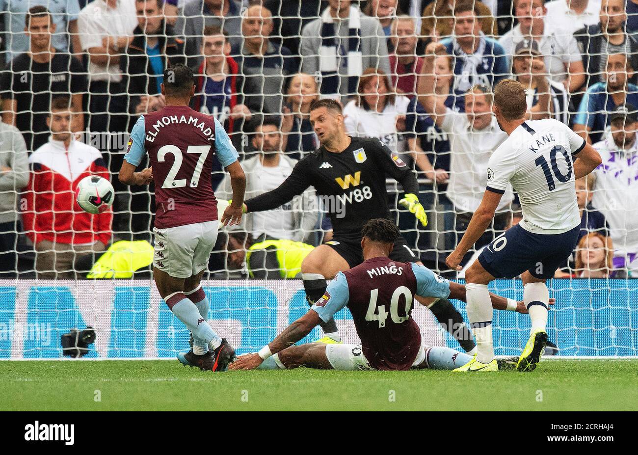 Harry Kane Partituren für Spurs BILDNACHWEIS : © MARK PAIN / ALAMY STOCK PHOTO Stockfoto