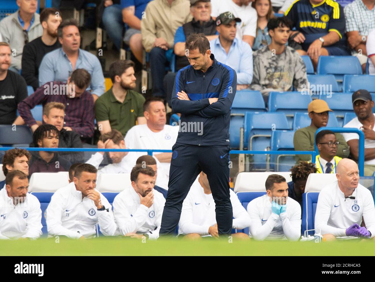 Frank Lampard - Chelsea Manager. Chelsea / Sheffield Utd. Premier League. BILDNACHWEIS : © MARK PAIN / ALAMY STOCK IMAGE Stockfoto