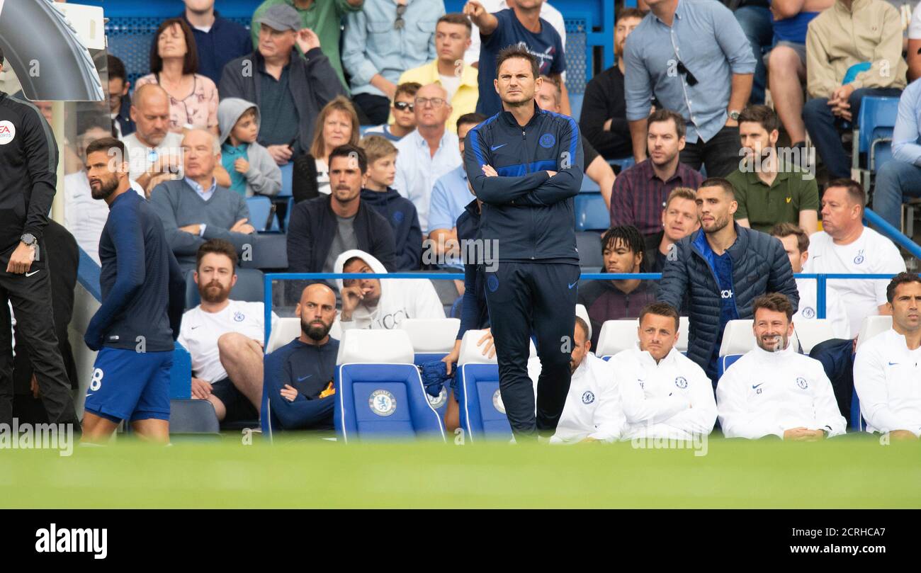 Frank Lampard - Chelsea Manager. Chelsea / Sheffield Utd. Premier League. BILDNACHWEIS : © MARK PAIN / ALAMY STOCK IMAGE Stockfoto