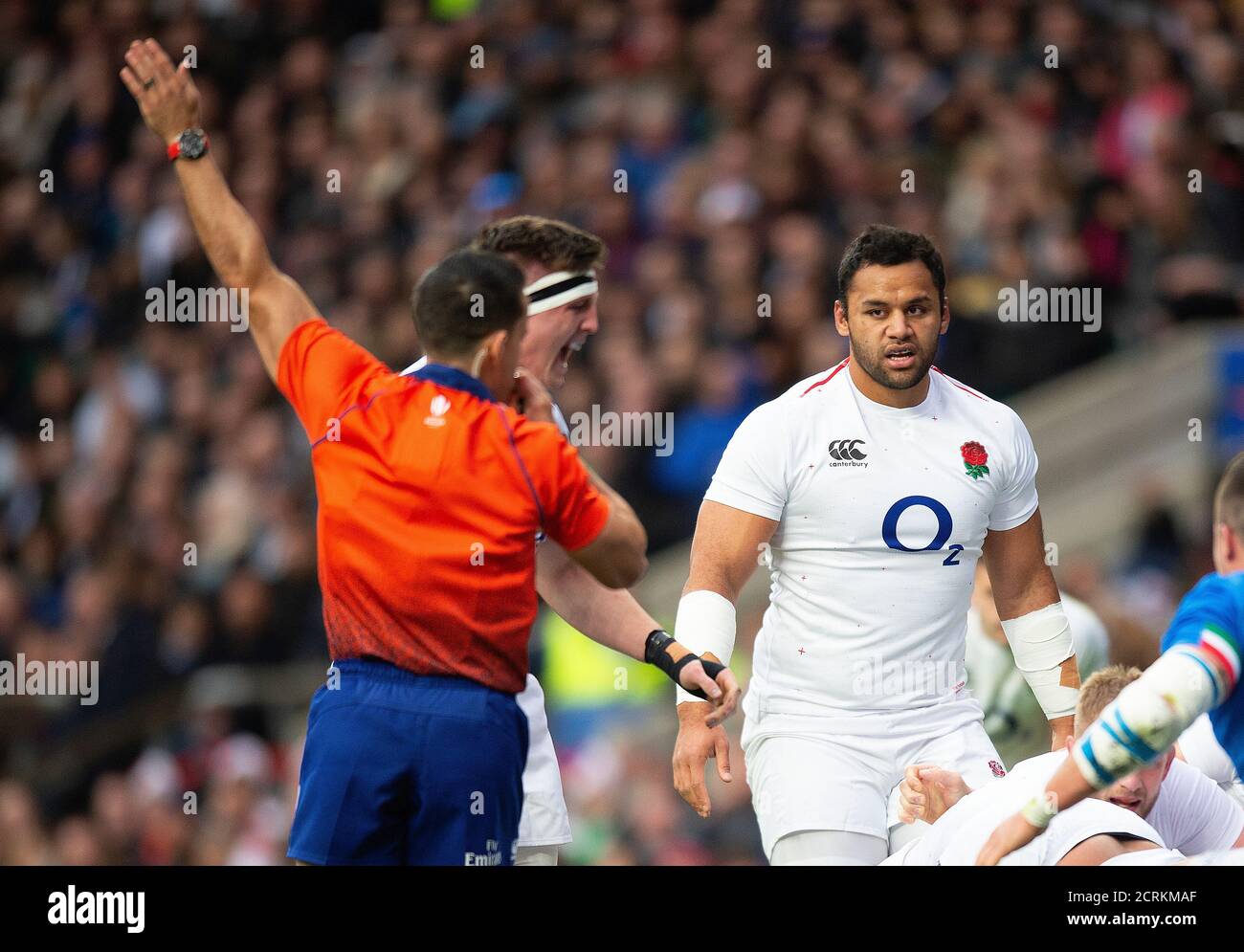 Englands Billy Vunipola BILDNACHWEIS : © MARK PAIN / ALAMY STOCK FOTO Stockfoto