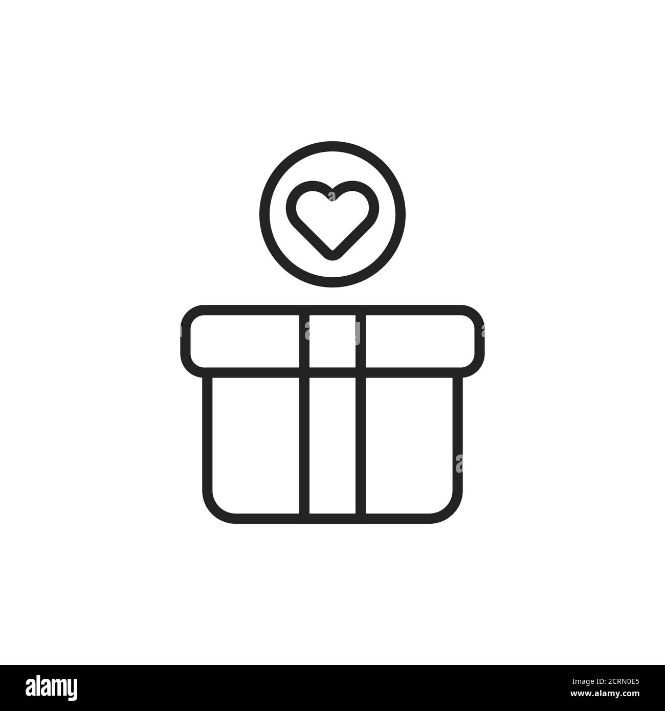 Spendenbox schwarzes Liniensymbol. Wohltätigkeitskonzept. Helft armen Menschen. Melden Sie sich für Webseite, mobile App, Banner, soziale Medien an. Benutzeroberfläche der Schaltfläche UI UX Stock Vektor