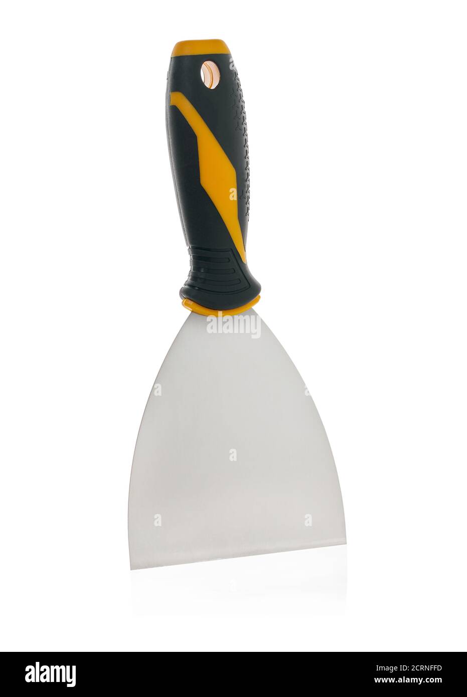 Kitt Messer auf weißem isolierten Hintergrund mit Beschneidungspfad Stockfoto