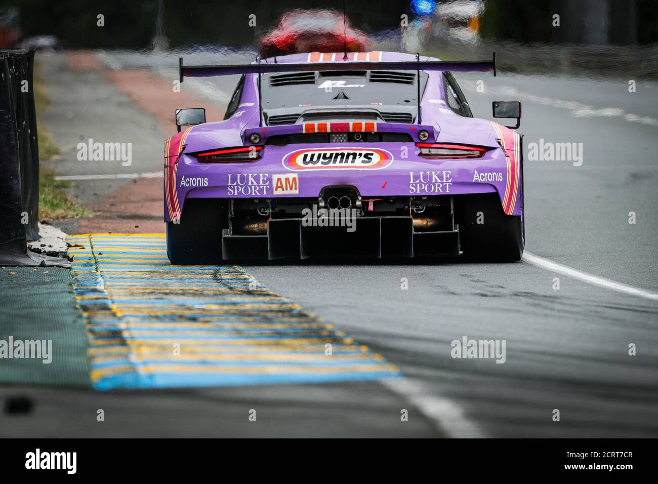 Le Mans, Frankreich. September 2020. 57 Bleekemolen Jeroen (nld), Fraga Felipe (BRA), Keating Ben (usa), Team Project 1, Porsche 911 RSR, Aktion während der 2020 24 Stunden von Le Mans, 7. Lauf der FIA-Langstrecken-Weltmeisterschaft 2019-20 auf dem Circuit des 24 Heures du Mans, vom 16. Bis 20. September, 2020 in Le Mans, Frankreich - Foto Fr. d. ric Le Floc...h / DPPI Kredit: LM/DPPI/Frederic Le Floc H/Alamy Live News Stockfoto