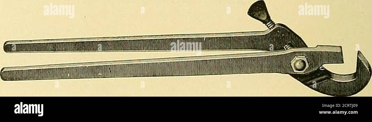 . Illustrierter Katalog von James B. Clow & Sohn, Hersteller und Händler in Lieferungen für Klempner, Dampf-und Gasmonteure, Wasser-und Gaswerke, Eisenbahnen und Auftragnehmer .. . ABB. 1764. GEWÖHNLICHE ZANGE. ABB. 1765. BRAUN VERSTELLBARE ZANGE. COMIVION ZANGE. -Abb. 1764. GRÖSSE ..... - .     ZOLL i i i t i * 1 li U 2 H 3 H .4 JE 0,60 .65 .70 .75 .90 1.10 1.30 1.50 1.90 2.50 4.25 5.25 6.35 BRAUN EINSTELLBARE ZANGE. -Abb. 1765. ANZAHL ..... .... . 1 H 2 3 4 5 6 7 FÜR JEDES ROHR ....... ......... ZOLL itof1,30 f bis 11.65 i bis li2.00 1 bis 23.00 HTO 36.00 2* bis 411.00 3 bis 525.00 4 bis 735.00 JAMES B. CLO Stockfoto