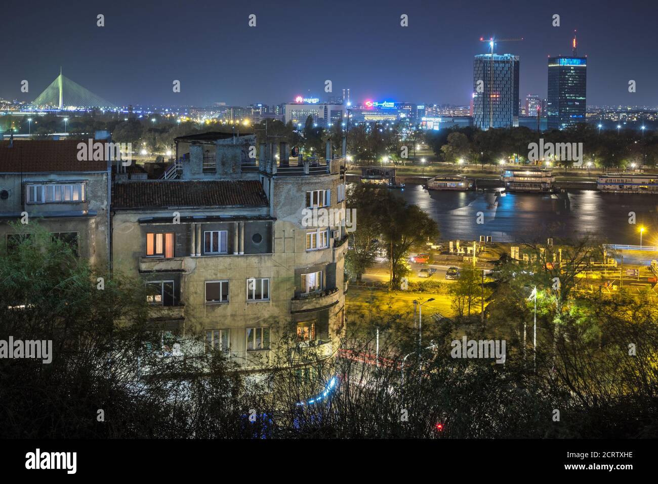 Sava River Kalemegdan Belgrade Serbia Stockfotos und bilder Kaufen Alamy