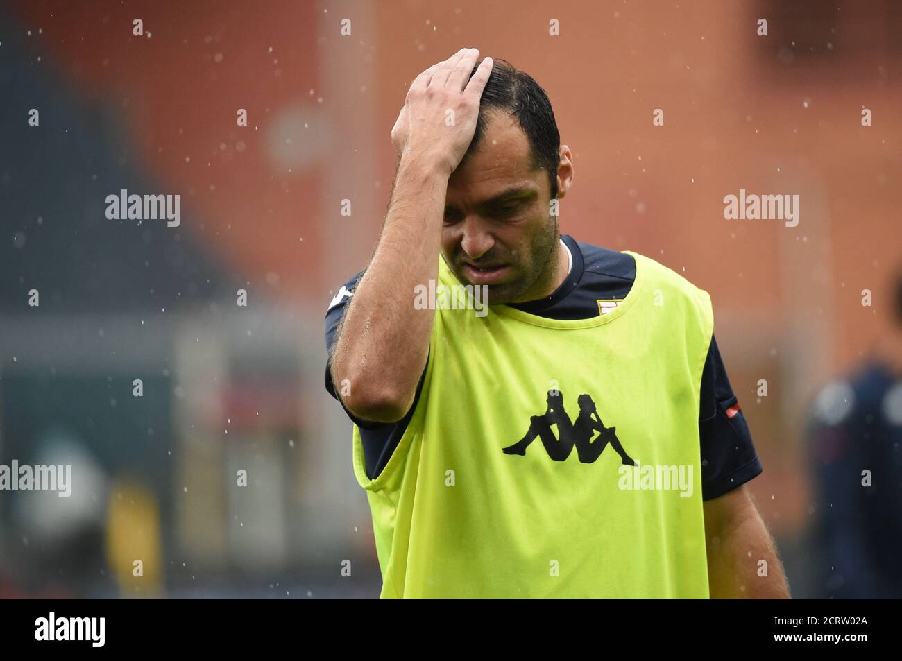 Genua, Italien, 20 Sep 2020, Goran Pandev (Genua) während Genua gegen Crotone, italienische Serie A Fußballspiel - Kredit: LM/Danilo Vigo/Alamy Live News Stockfoto