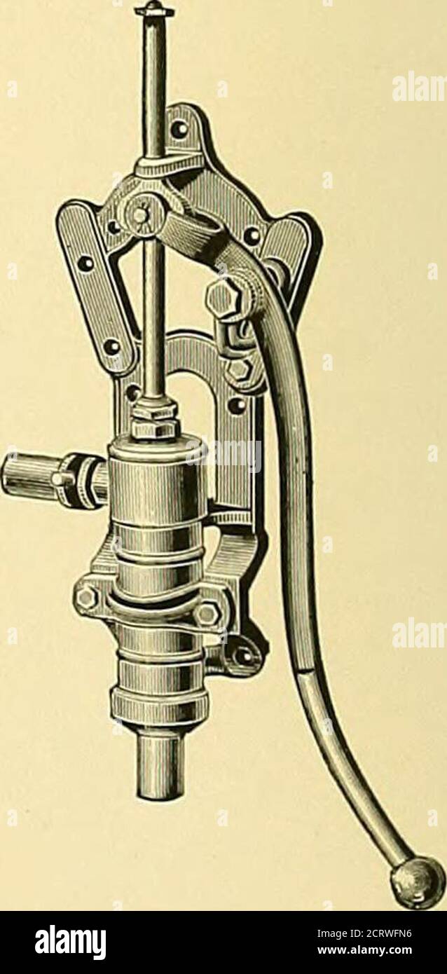 . Illustrierter Katalog von James B. Clow & Sohn, Hersteller und Händler in Lieferungen für Klempner, Dampf-und Gasmonteure, Wasser-und Gaswerke, Eisenbahnen und Auftragnehmer .. . CITY MESSING AUFZUG UND KRAFT PUMPEN.-ABB. 1701 und 1702. ABB. 1701. 2-ZOLL-ZYLINDER, FÜR -ZOLL-ROHR -  .. - JE 7.00 ABB. 1702. 2-ZOLL-ZYLINDER, FÜR 1-ZOLL-ROHR, MIT KUPPLUNG .   JE 7.00 EISEN VERLÄNGERUNGSRAHMEN   ,     - JE 5.00. ABB. 1701 MESSING STADTLIFT UND KRAFTPUMPE, MIT AUSLAUF. ABB. 1702. MESSING STADTAUFZUG UND KRAFTPUMPE, MIT KUPPLUNG. JAMES B. CLOW & SOHN, CHICAGO. 405 Stockfoto