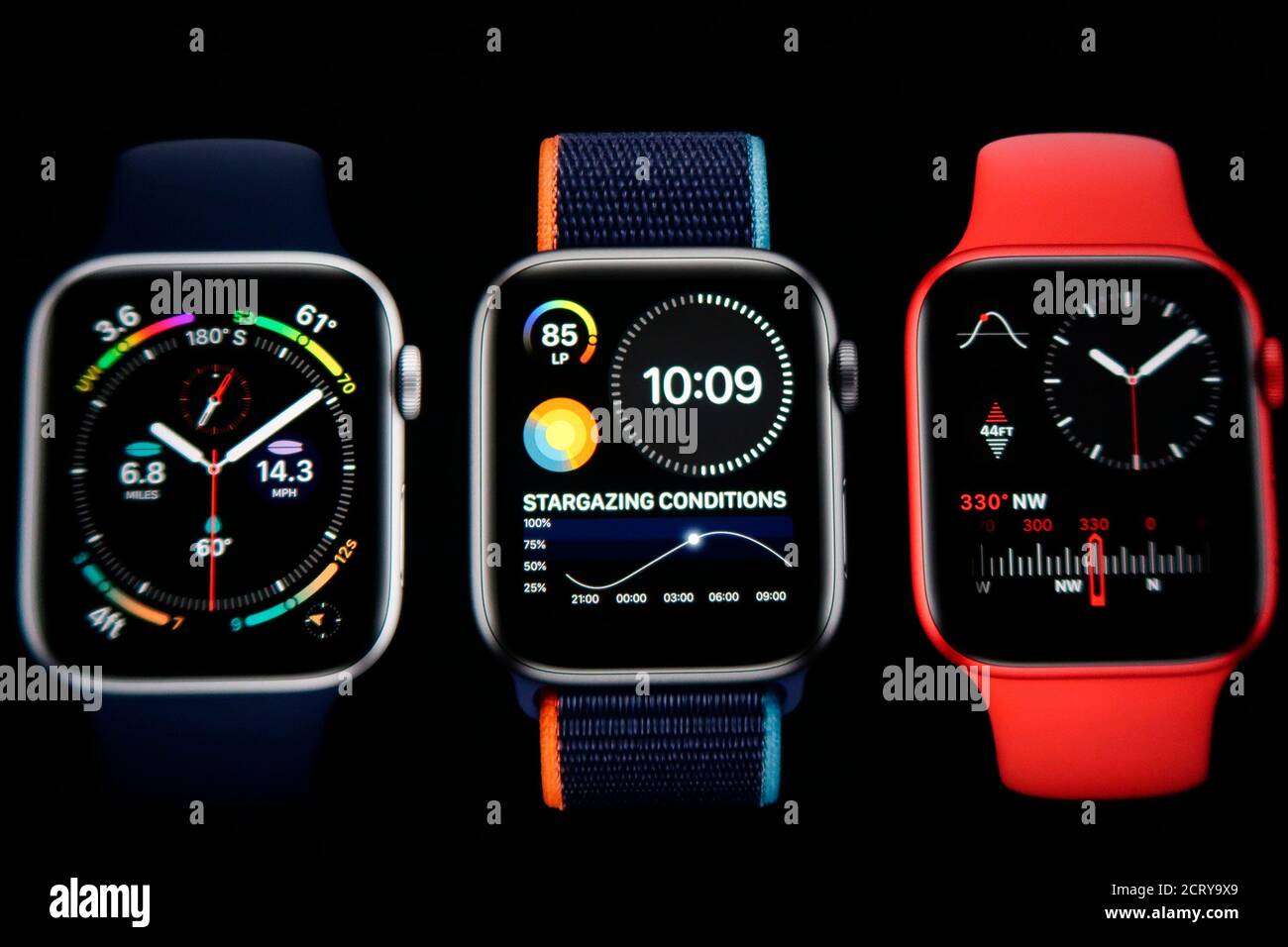 Apple Watch Series 6 Stockfoto