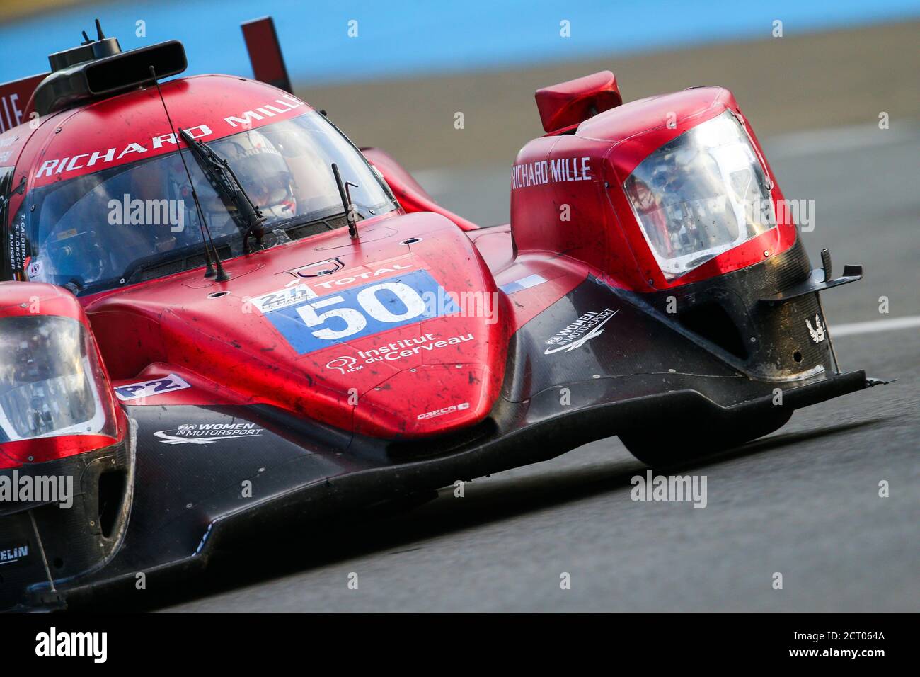 50 Calderon Tatiana (col), Florsch Sophia (ger), Visser Beitske (nld), Richard Mille Racing Team, Oreca 07-Gibson, Aktion während der 2020 24 Stunden Stockfoto
