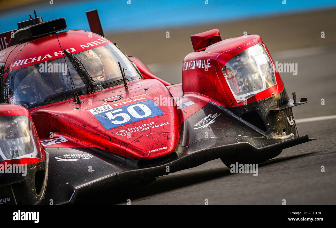 50 Calderon Tatiana (col), Florsch Sophia (ger), Visser Beitske (nld), Richard Mille Racing Team, Oreca 07-Gibson, Aktion während der 2020 24 Stunden Stockfoto