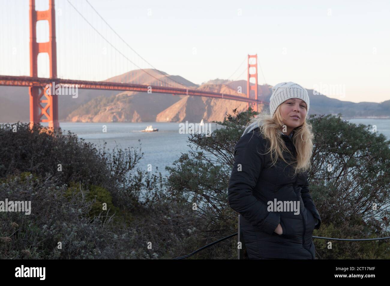 Reise nach san Francisco Stockfoto