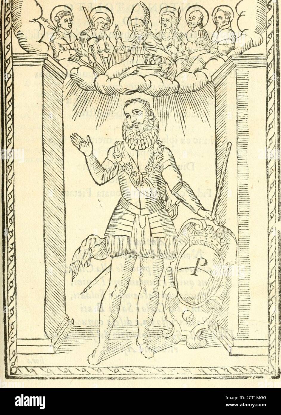 . Il zodiaco, over, idea di perfettione di prencipi : formata dall'heroiche virtù dell'illvstriss. Et eccellentiss. signore D. Antonio Alvarez di Toledo, duca d'Alba vicere di Napoli : rapresentata come in vn trionfo dal fidelissimo popolo napoletano : per Opera del dottore Francesco Antonio Scelacciauento suo : Nella pompositima Festa di San Gio. Battista, celebrata à 23. Di giugno 1629. Per il settimo anno del suo gouerno . cmfiveua pur dipintofua Eccellenza^the armata^con la fimllrafie^gcuavnfcudo conlinfegna delnobihjfimo Popolo,Fu ILlogio ag-g^untou iyjual/iegue. IWIIMM imw» fnNCK Stockfoto