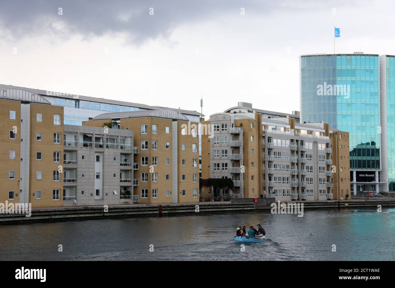 Middle Pier in Kopenhagen Stockfoto
