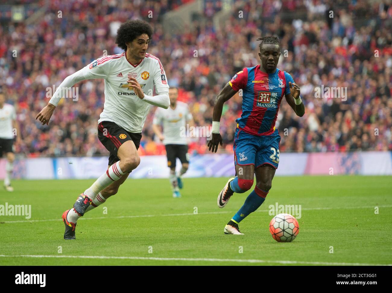 MAROUANE FELLAINI Crystal Palace / Manchester United FA Cup Finale. BILD : © MARK PAIN / ALAMY Stockfoto