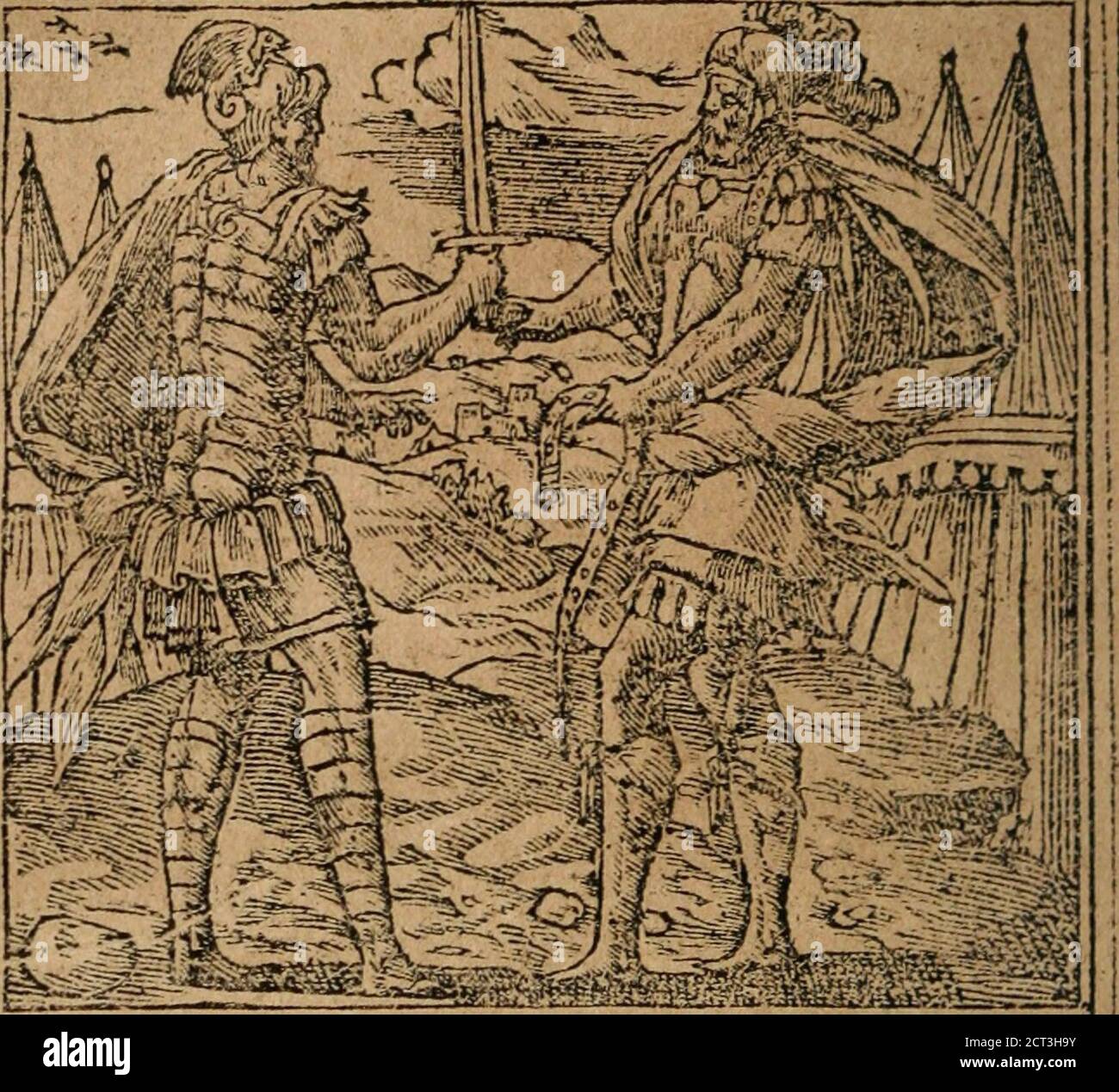 . Los emblemas de Alciato : traducidos en rhidas españolas ... . Stockfoto