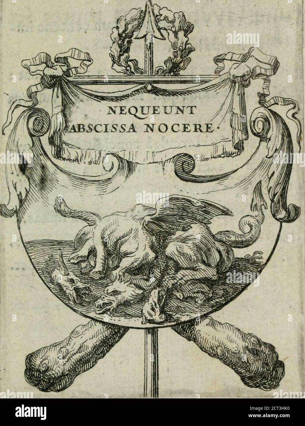 . Le triomphe de la Religion sous Louis le Grand : représenté par des incriptions & des devises : avec une exprication en vers latins & françois . cempla manu*. DelaReligion. 51 Il abbat Düne Teil, ii £Levi r E L*A U T R E . CT^EL QM {AfiïQ di4> jour du haut de ft carrière >i>e la neige quil Fond, élève des vapeurs,^Quand après les frimas fa plus vive lumièreRamène les beaux jours & la faifon des Fleurs :Lorf^ue Louis détruit dune main van* £erefedes Temples que le Ciel a toujours dé te* flez^Yde cette même main mus le voyons qui dreffedes autels cis nos vœux peuvent efire écouter ^ Stockfoto