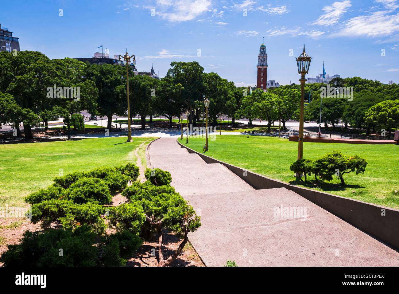 Englischer Uhrturm (Torre Monumental), Buenos Aires, Argentinien, Südamerika Stockfoto