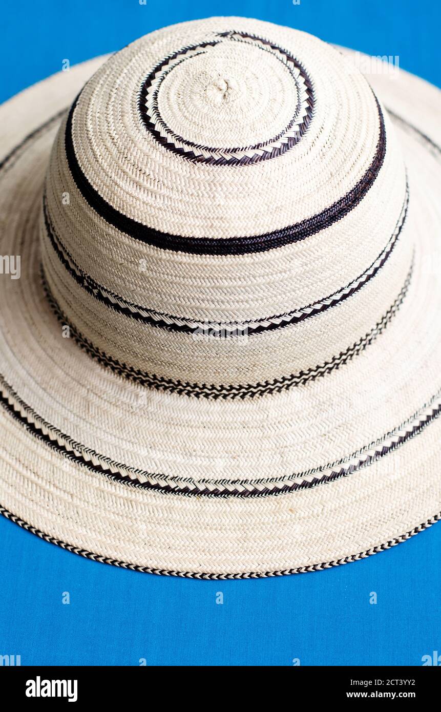 Traditionelle panamaische Hut Stockfoto