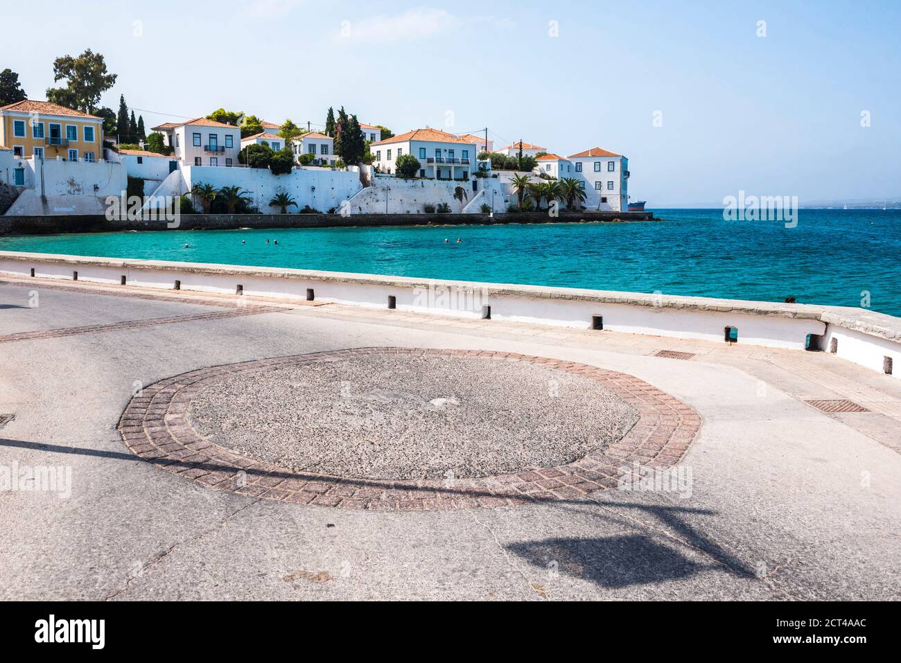 Spetses, Saronische Inseln, Attika, Ägäische Küste, Griechenland, Europa Stockfoto