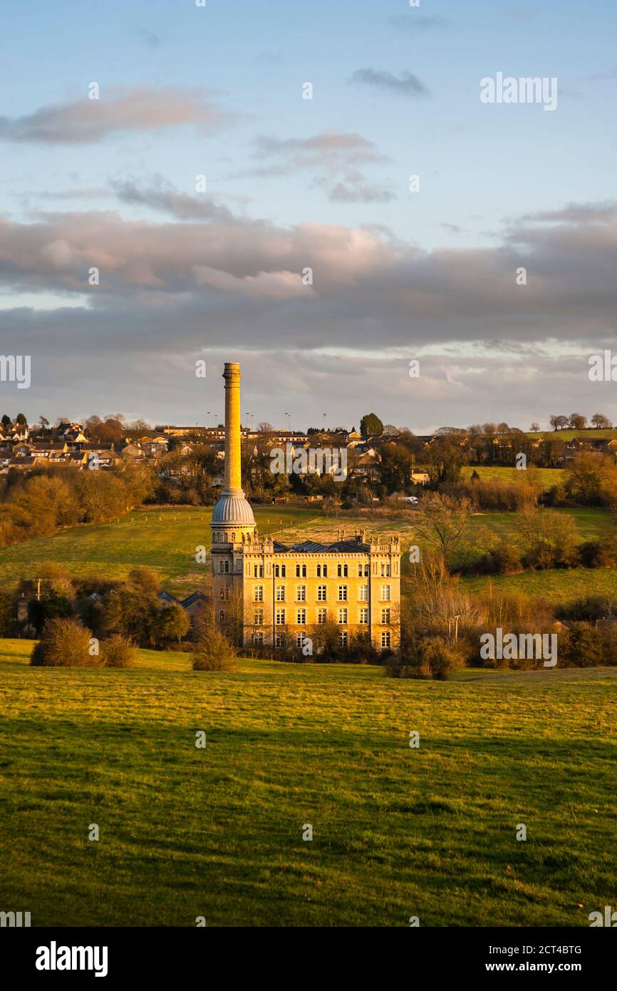 Bliss Tweed Mill, eine Fabrik aus dem 19. Jahrhundert, Chipping Norton, Oxfordshire, The Cotswolds, England, Großbritannien, Europa Stockfoto