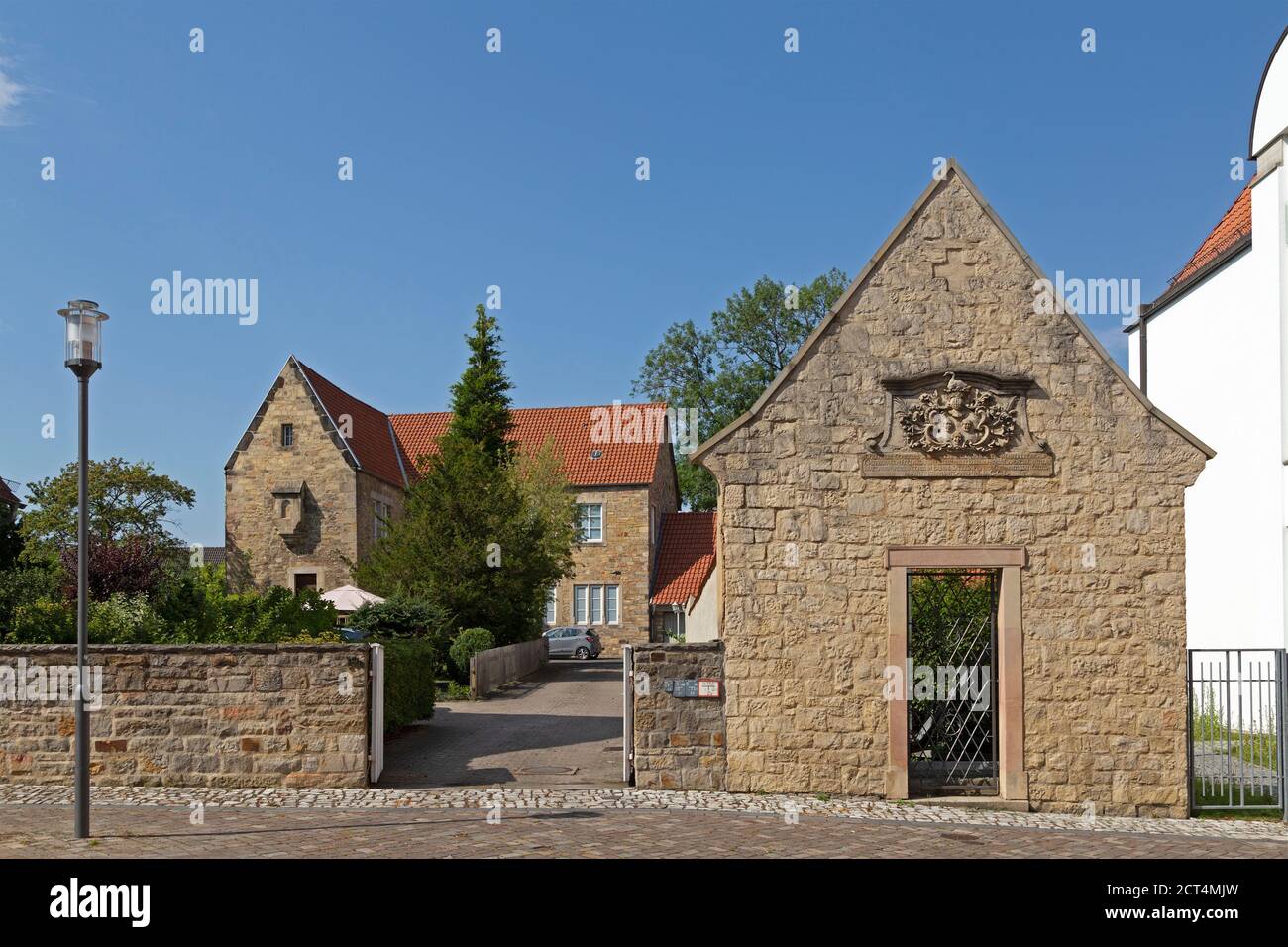 domplatz, Hildesheim, Niedersachsen, Deutschland Stockfoto