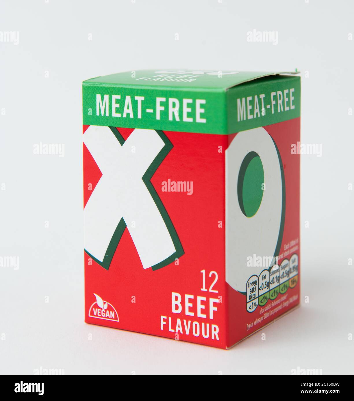 Fleischfreies Oxo Stockfoto