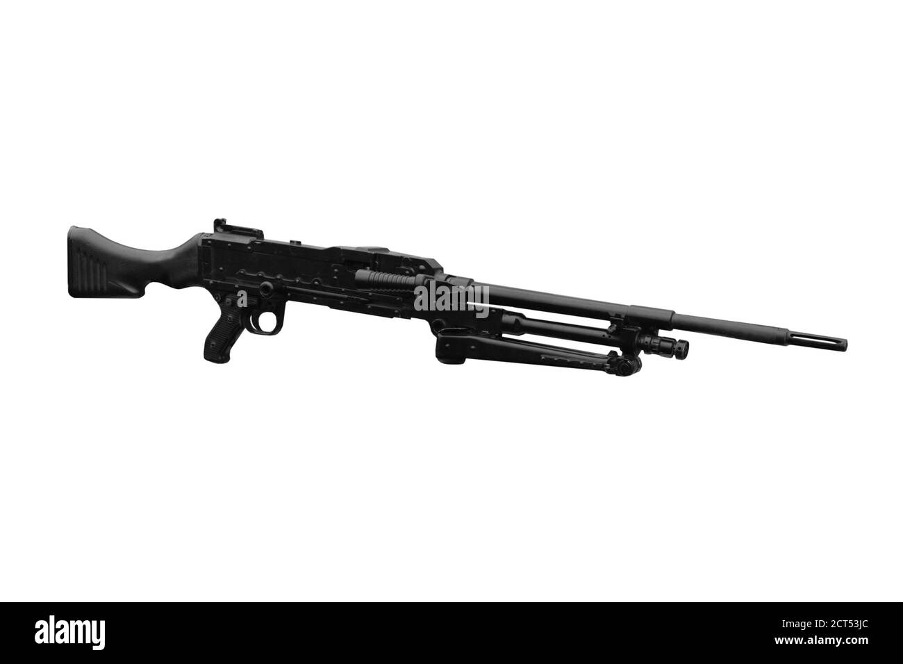 Ein 7,62 mm General Purpose Military Machine Gun. Stockfoto