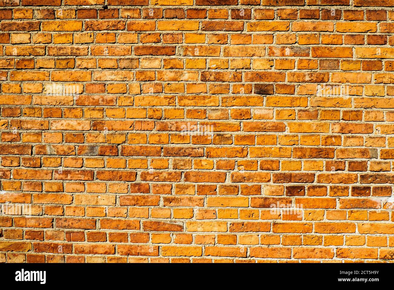 Braun strukturierter Hintergrund der alten braunen Ziegelwand. Abstrakte Alte Ziegelwand Stockfoto