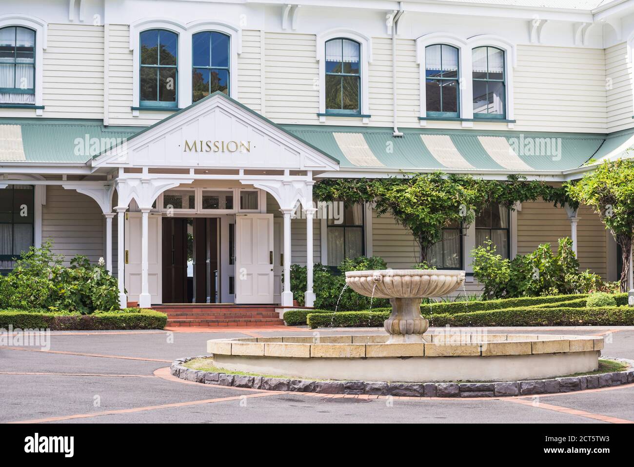 Mission Estate Winery, Napier, Hawkes Bay Region, North Island, Neuseeland Stockfoto