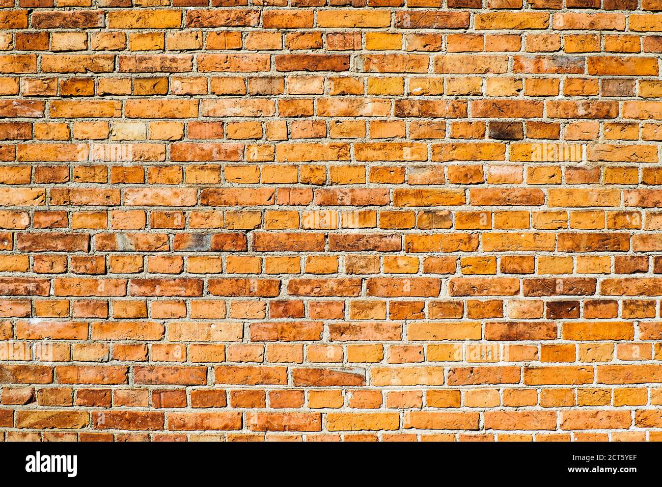 Raue Strukturierte Alte Ziegelwand Hintergrundfläche Stockfoto