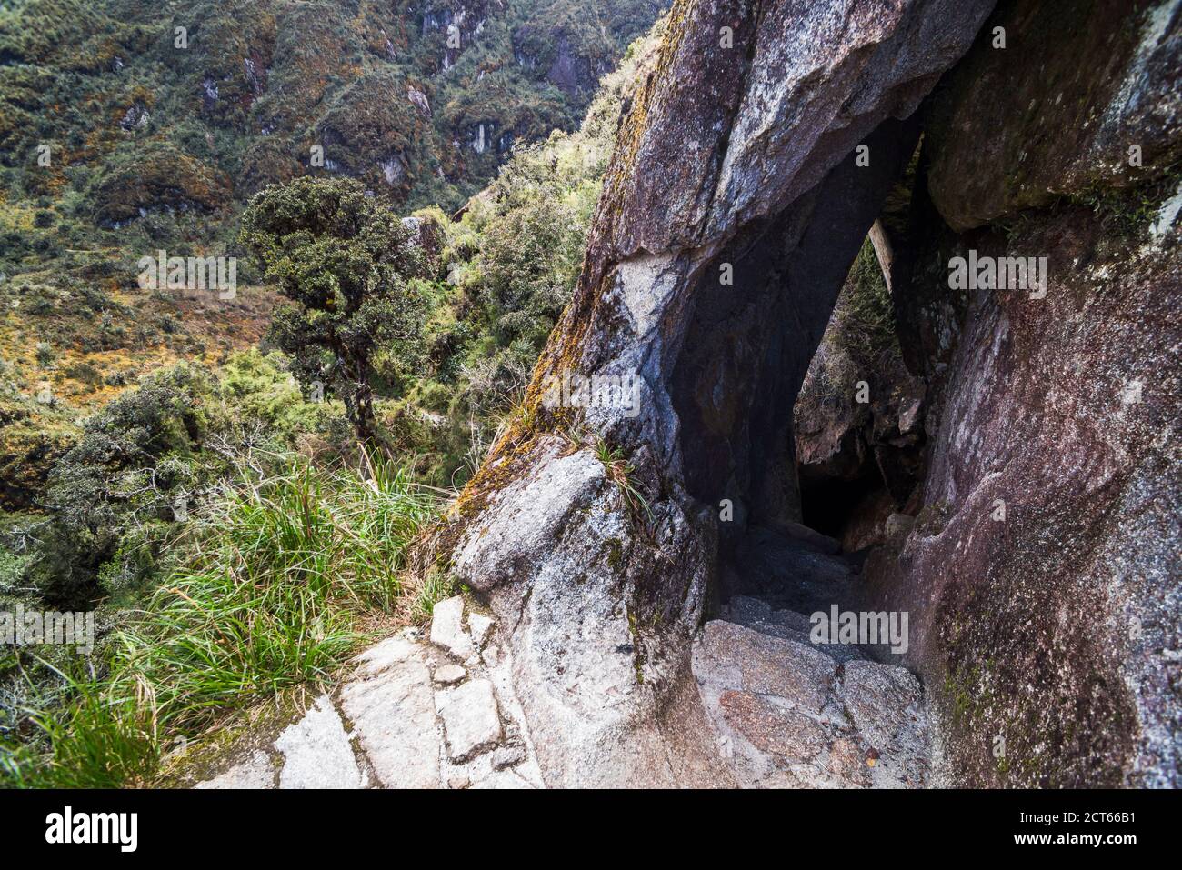 Inka Trail Tag 3, Cusco Region, Peru, Südamerika Stockfoto