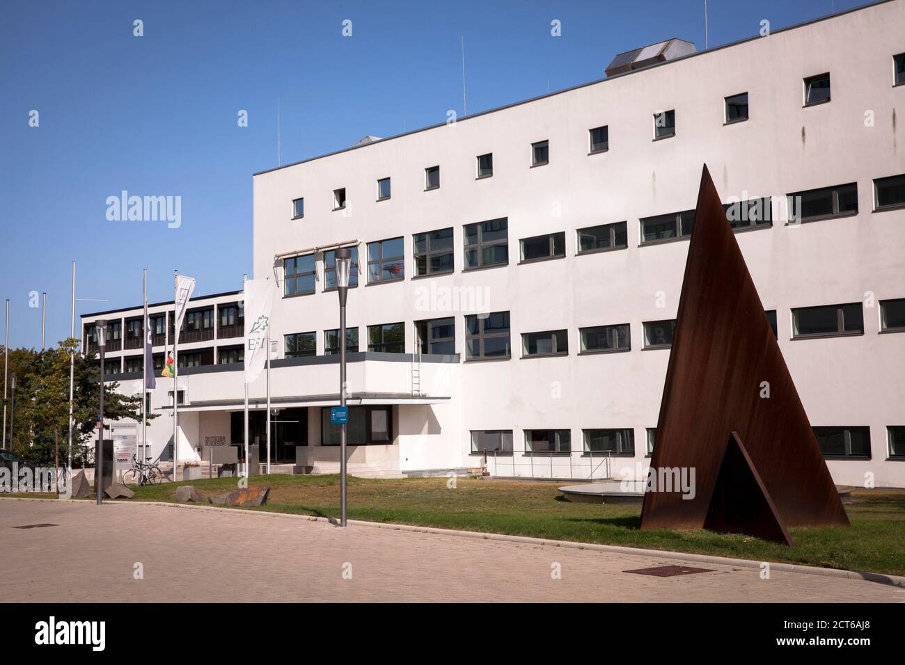 Das Bundeshaus auf dem Platz der Vereinten Nationen, von 1949 bis 1999/2000 fanden hier, Bonn, Nort, die Plenarsitzungen des Deutschen Bundestages und des Bundesrates statt Stockfoto