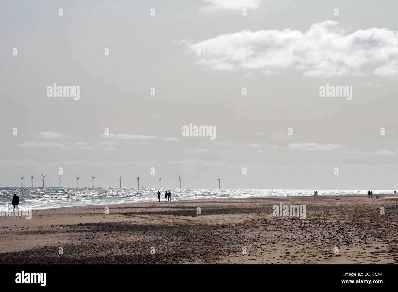 Hemsby in der Nähe von Great Yarmouth, Norfolk, Großbritannien Stockfoto