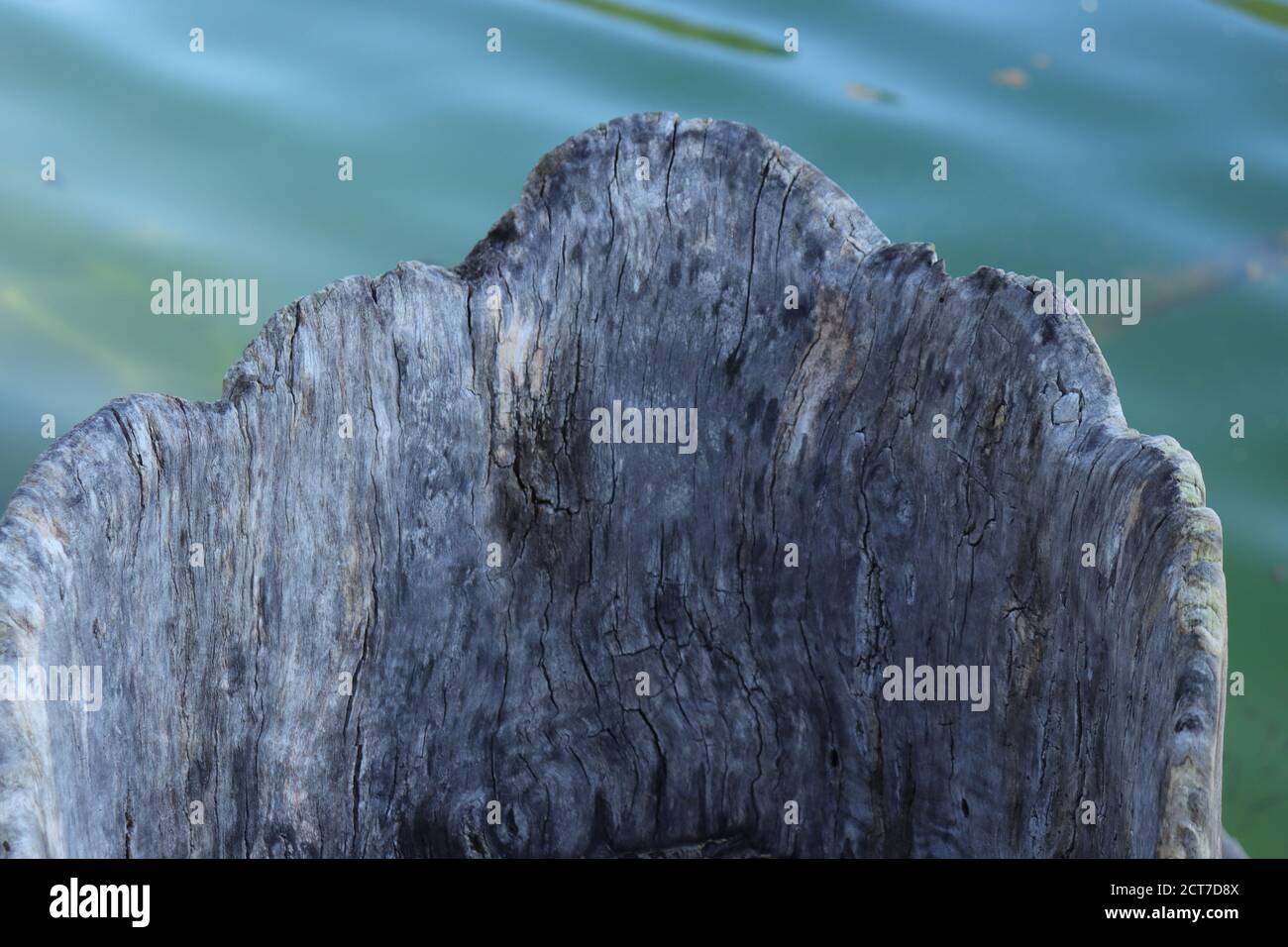 Alte rissige Holzoberfläche Stockfoto