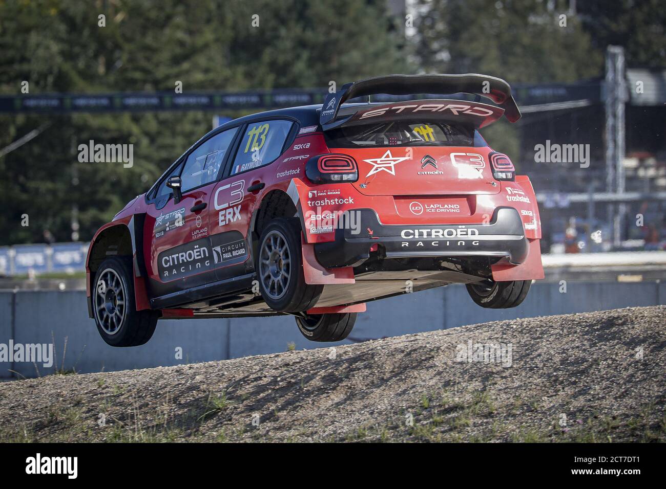 Projekt E, RAYMOND Cyril (FRA), Team Stard (AUT), Ford Fiesta, Aktion während der Neste World RX von Riga-Lettland, 6. Runde der FIA World Rallyc 2020 Stockfoto