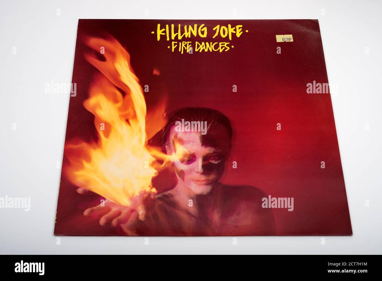Killing Joke Fire Dancers LP-Platte Stockfoto