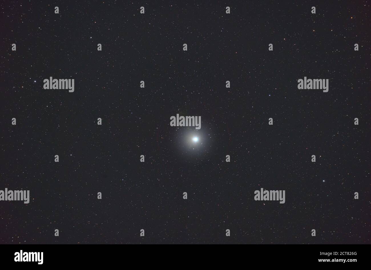Der Stern Altair im Sternbild Aquila, 16.7 Lichtjahre vom Planeten Erde und  12. Hellster Stern am Nachthimmel. Fotografiert durch Teleskop aus London  UK mit Nikon Z7, 12 Minuten Belichtung Stockfotografie - Alamy