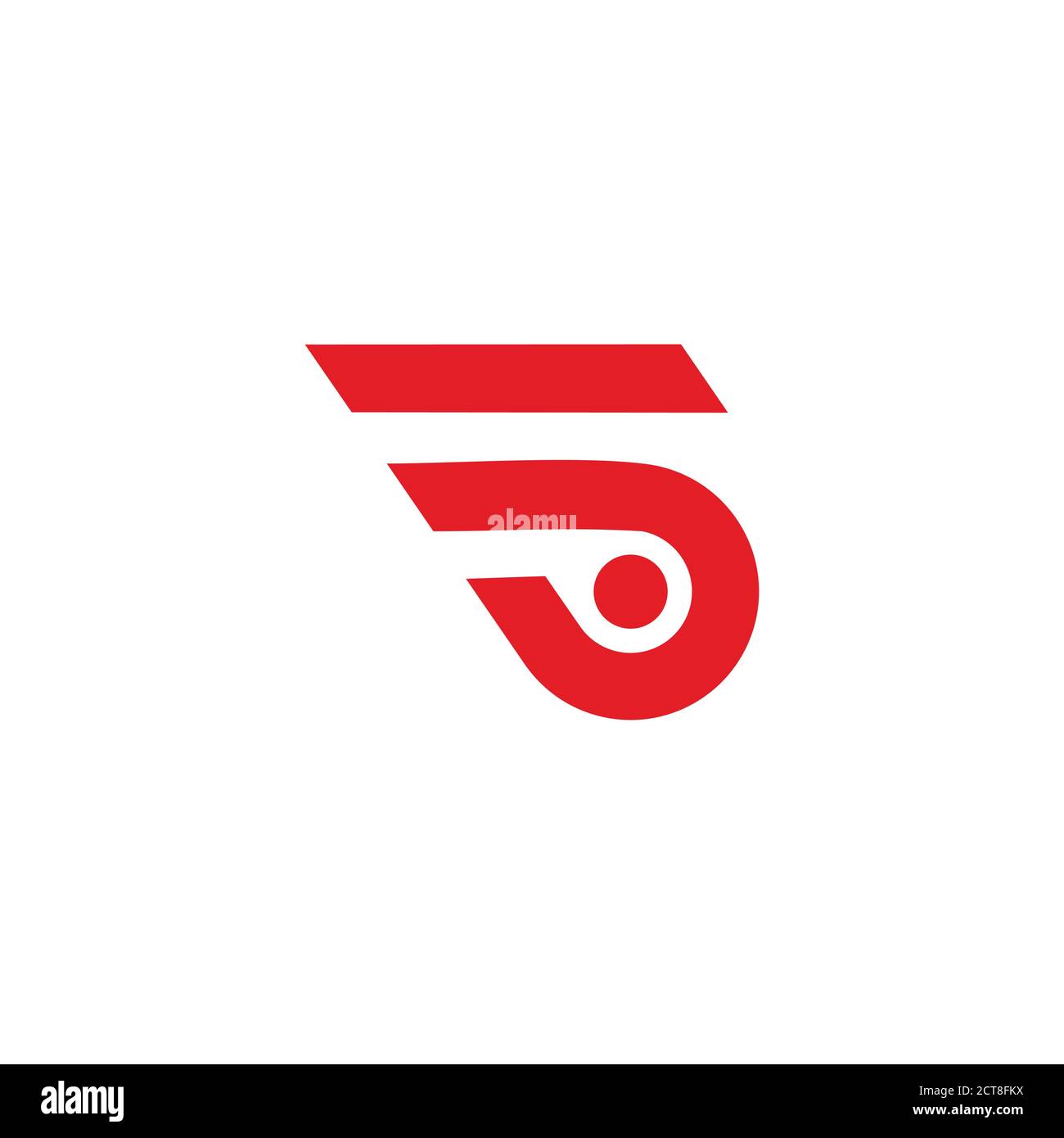 Buchstaben s Streifen geometrische einfache Bewegung Design Logo Vektor Stock Vektor