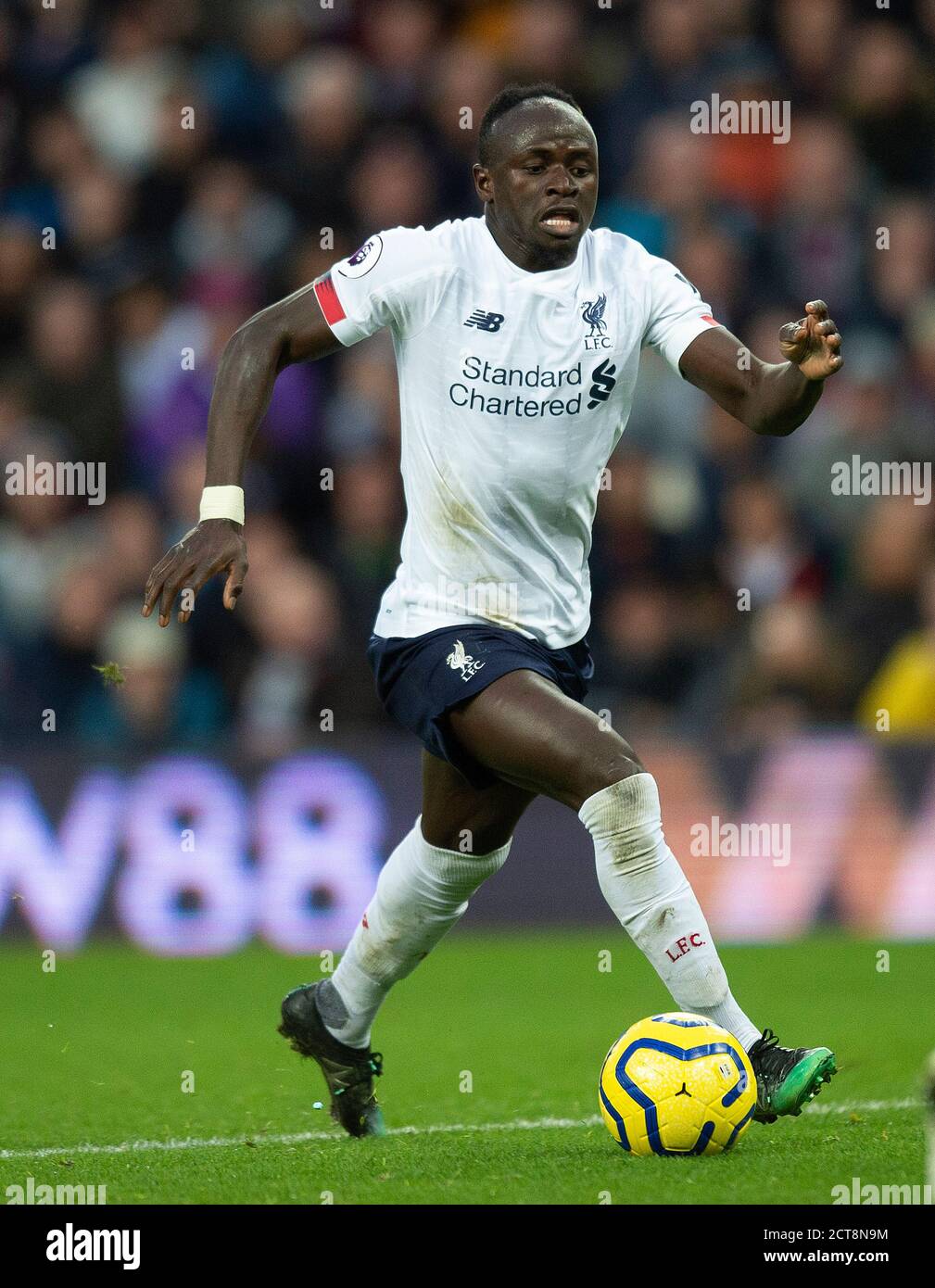 Liverpools Sadio Mane. Aston Villa / Liverpool. BILDNACHWEIS : © MARK PAIN / ALAMY STOCK FOTO Stockfoto