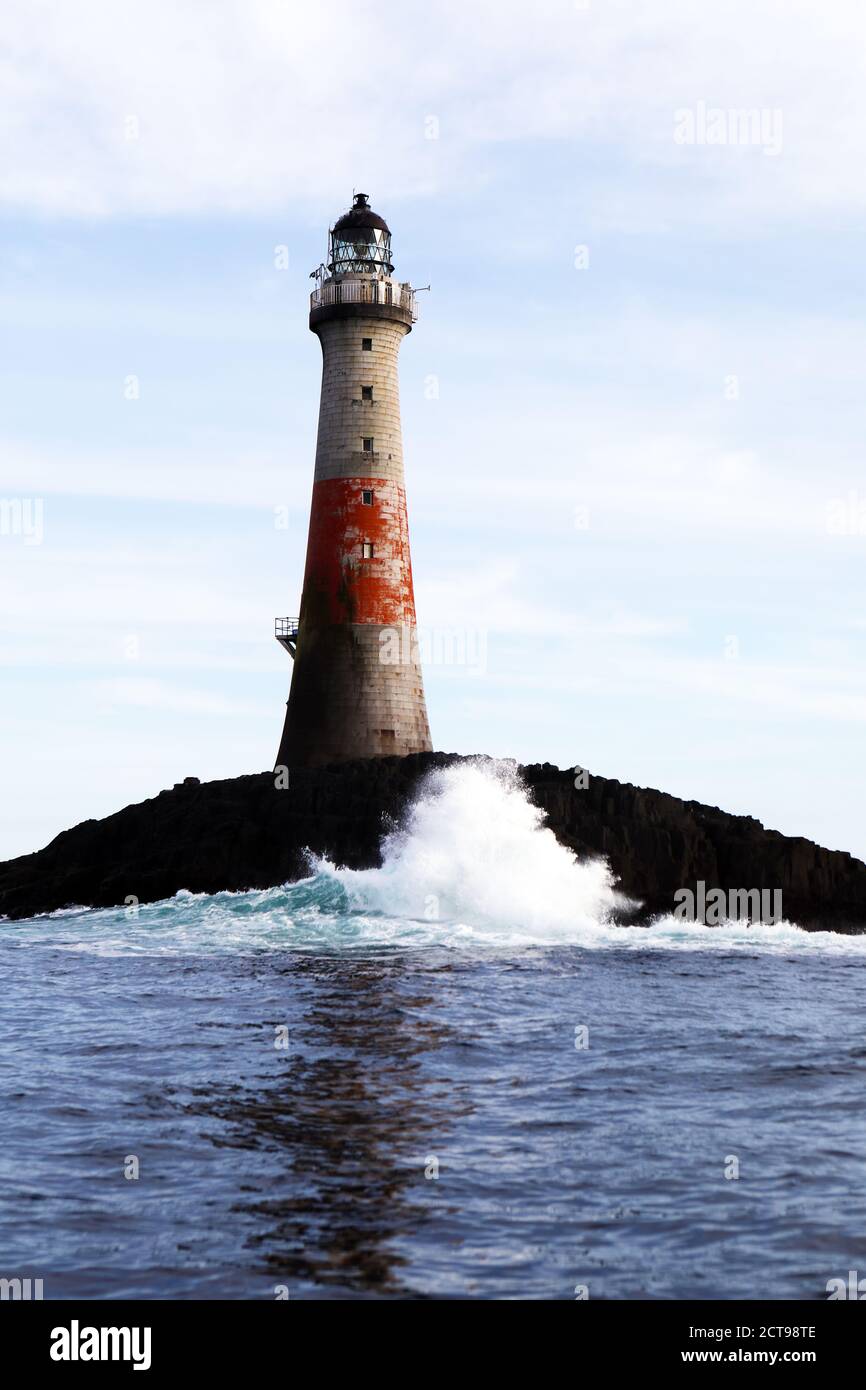 Leuchtturm Dubh Artach Stockfoto