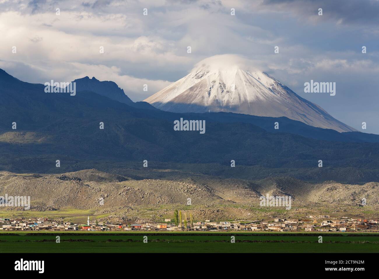 Türkei, Ost-Anatolien, Agri Provinz Dogubayazit, Blick zum kleinen Ararat Stockfoto