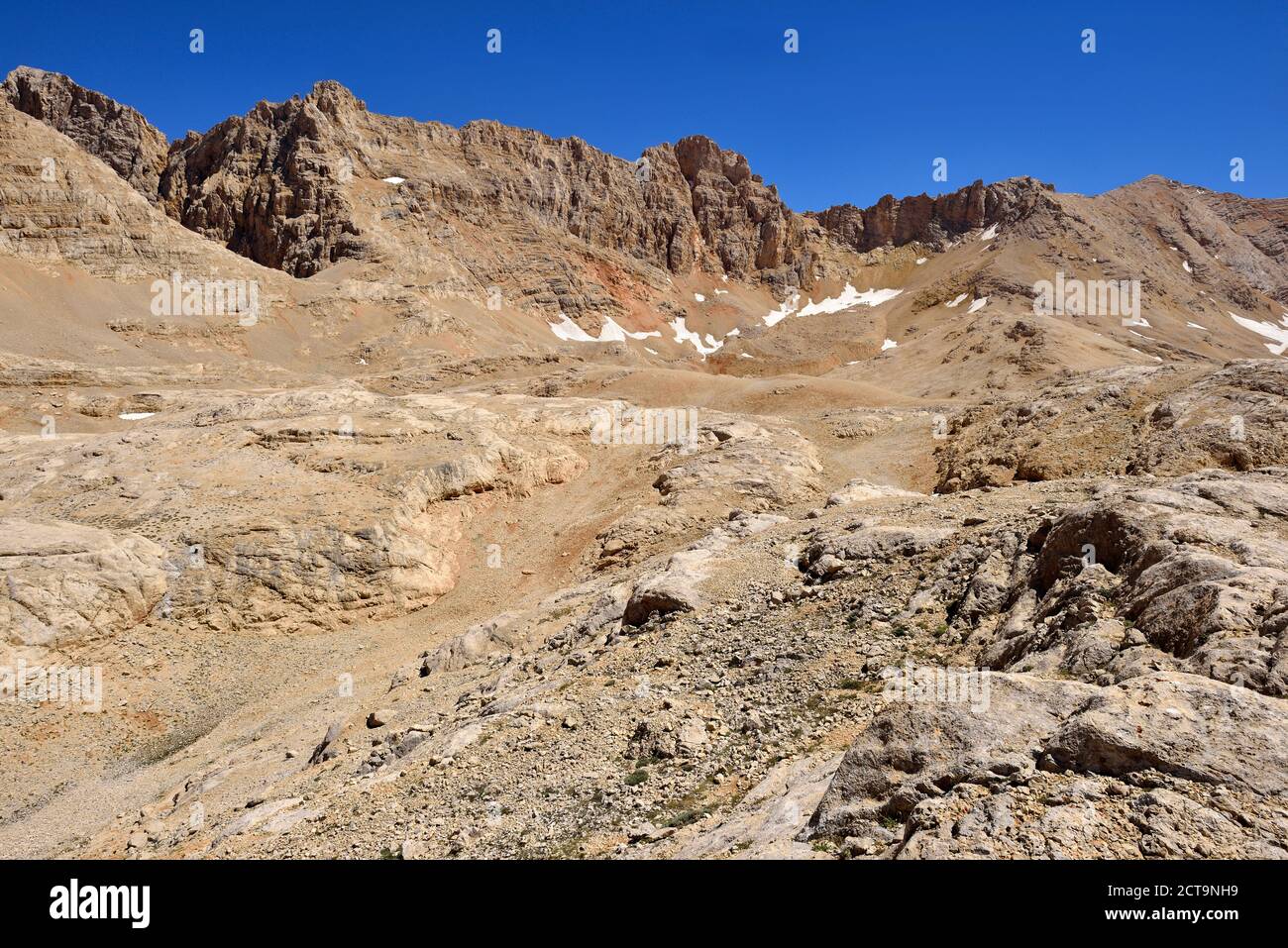 Türkei, Anti-Taurus-Gebirge, Aladağlar Nationalpark Berge rund um Yedigoeller Plateau Stockfoto