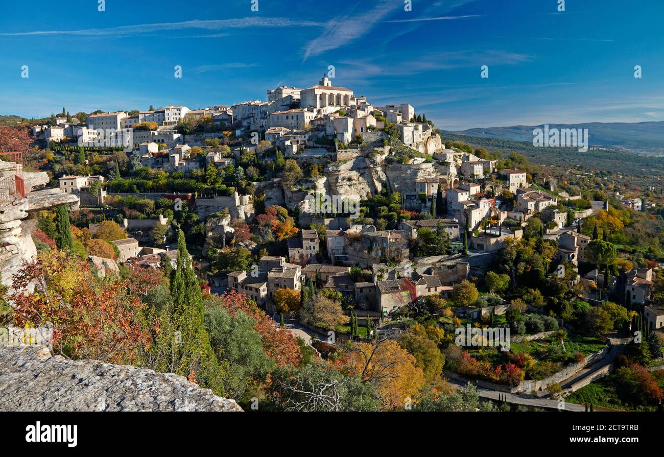 Frankreich, Blick auf Gordes Stockfoto