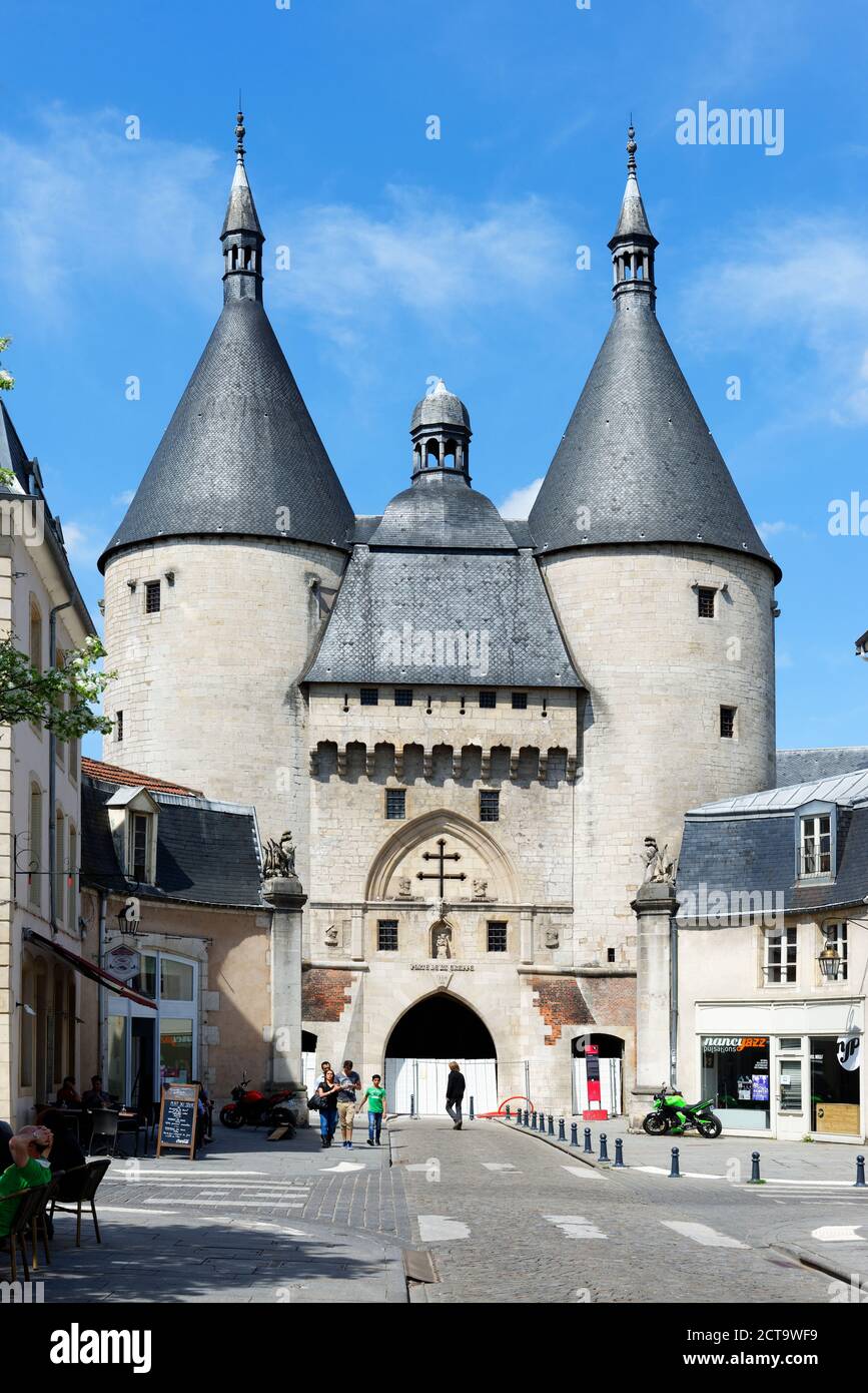 Frankreich, Lothringen, Meurthe-et-Moselle, Nancy, Porte De La Craffe Stockfoto