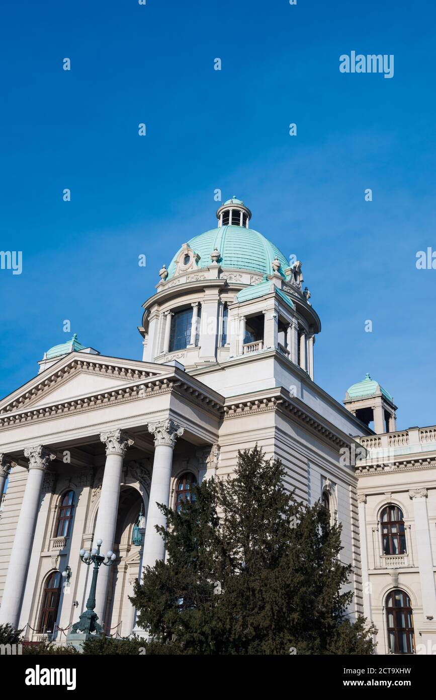 Serbien, Belgrad, Parlament der Republik Serbien Stockfoto
