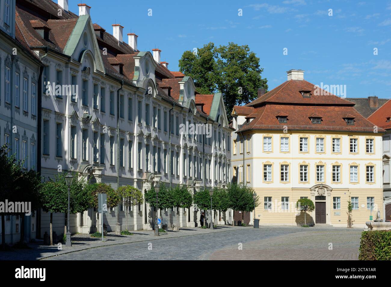 Deutschland, Bayern, Oberbayern, Cavalier-courts, Residenzplatz Residenzplatz und ehemaliges Haus des Generalvikars Stockfoto