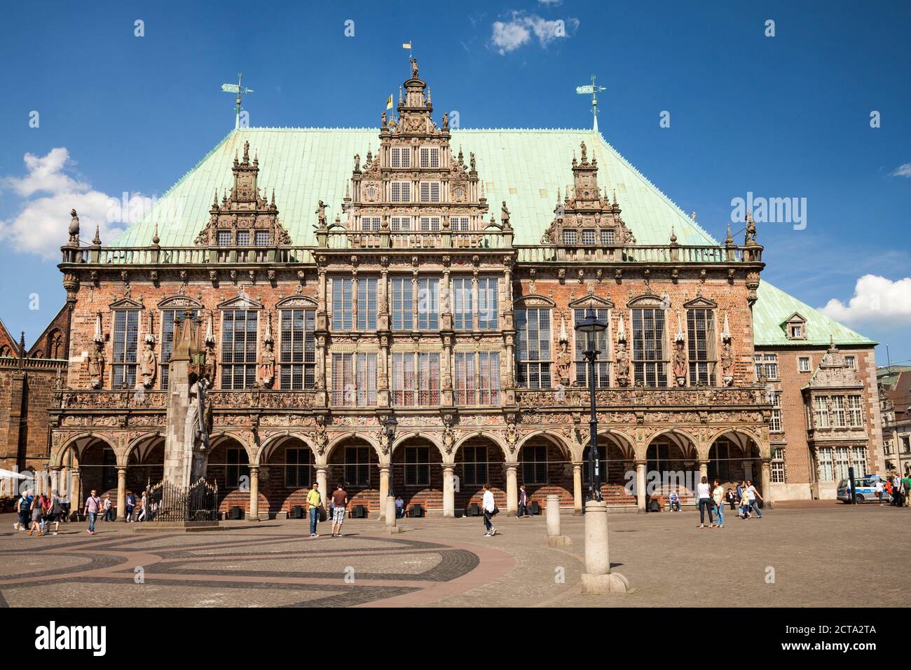 Deutschland, Bremen, Bremer Rathaus am Marktplatz Stockfoto