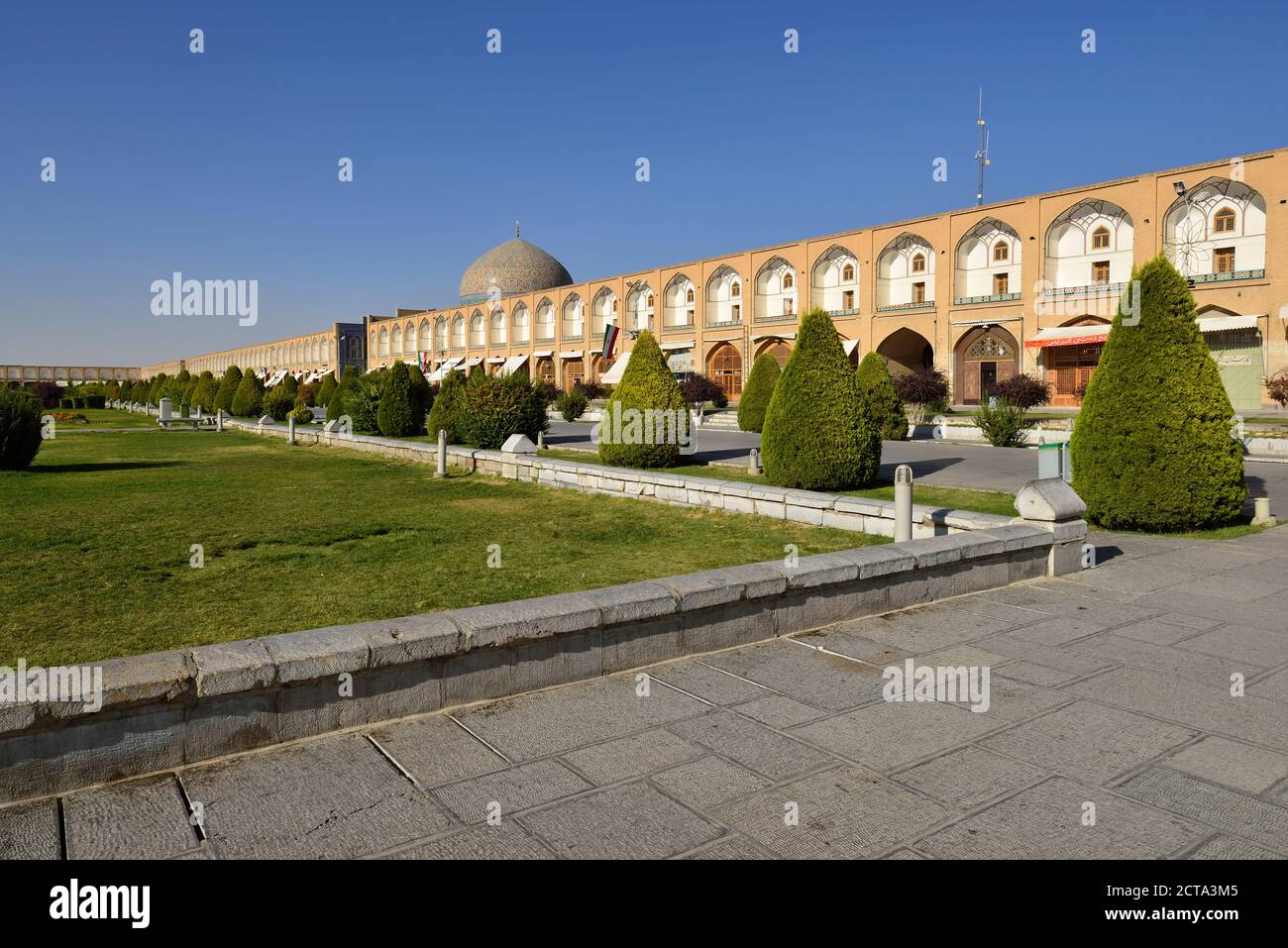 Iran, Provinz Isfahan, Isfahan, Meidan-e Emam, Naqsh-e Jahan, Imam-Platz, Sheikh Lotfollah-Moschee Stockfoto