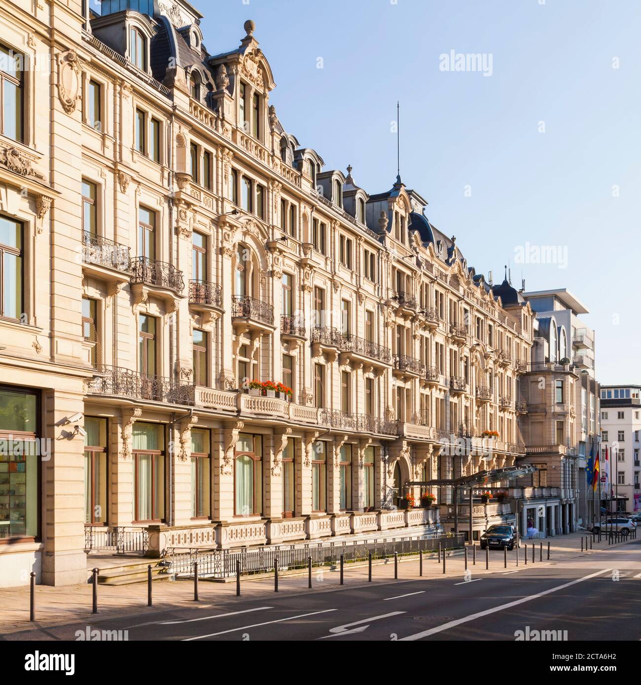 Deutschland, Hessen, Wiesbaden, Sitz der Regierung des Landes Hessen Stockfoto